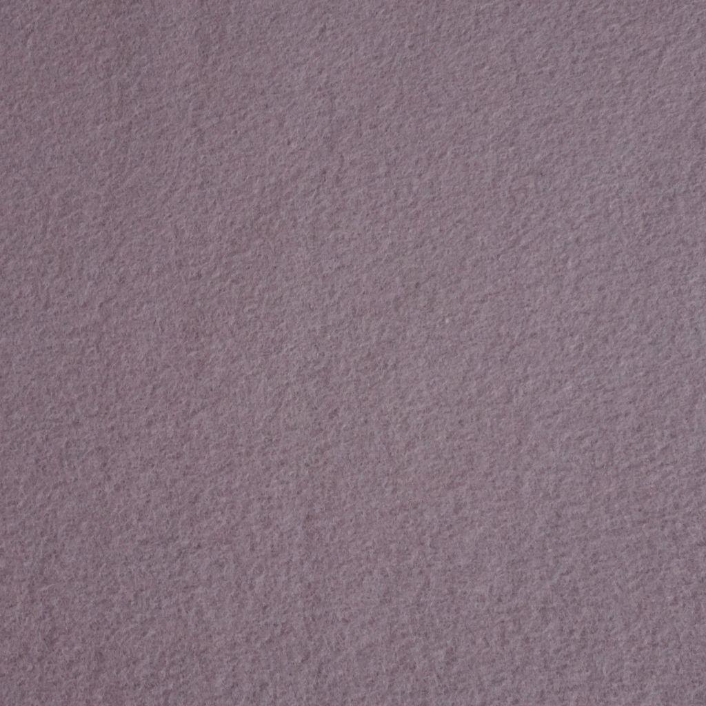 Baumwollfleece mauve pastell - BIO